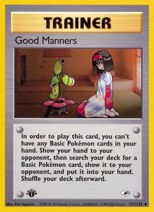 Good Manners (111/132) - GH  - Uncommon - Unlimited