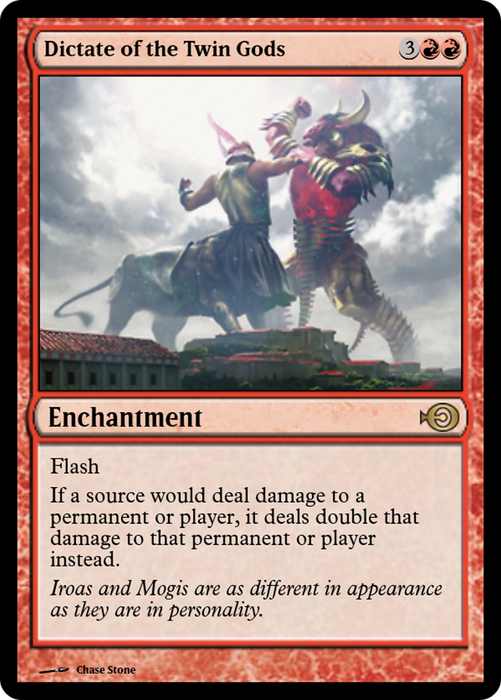 Dictate of the Twin Gods (PRM-52334) - rare - Foil