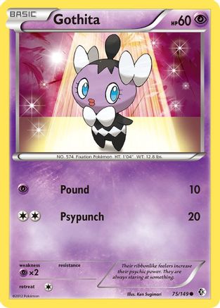 Gothita (075) - BC  - Common - Reverse Holofoil