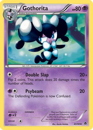 Gothorita (45) (045) - EP  - Uncommon - Reverse Holofoil