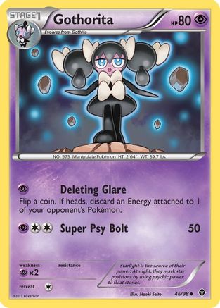Gothorita (46) (046) - EP  - Uncommon - Reverse Holofoil