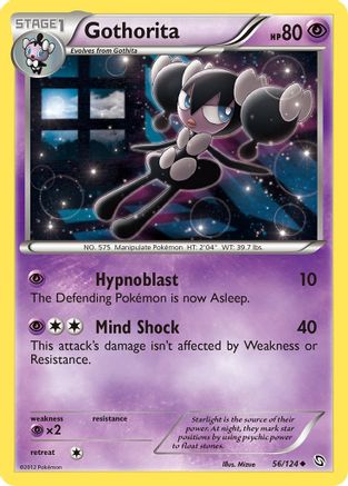 Gothorita (056) - DE  - Uncommon - Reverse Holofoil