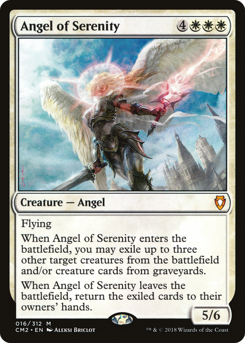 Angel of Serenity (CM2-016) - mythic