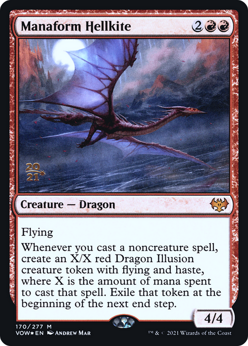 Manaform Hellkite (PRE-170S) - mythic - Foil