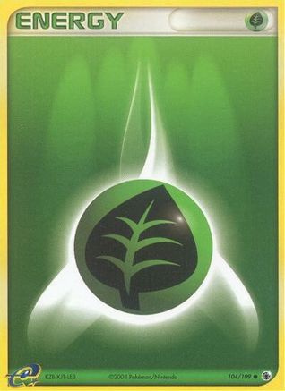 Grass Energy (104/109) - RAS  - Common - Reverse Holofoil