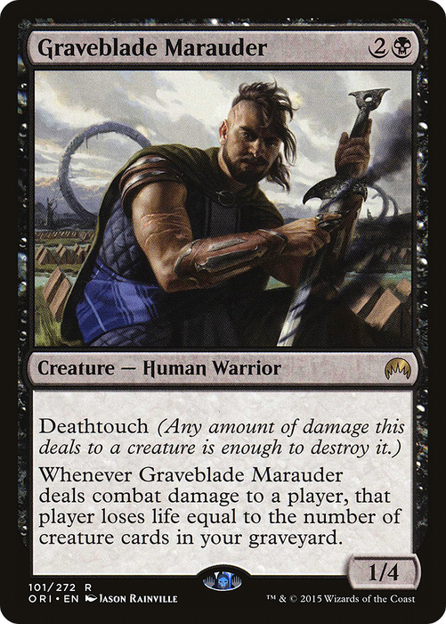Graveblade Marauder (ORI-101) - rare - Foil