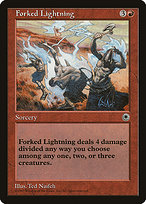 Forked Lightning (POR-130) - rare