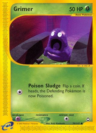 Grimer (079/147) - A  - Common - Reverse Holofoil