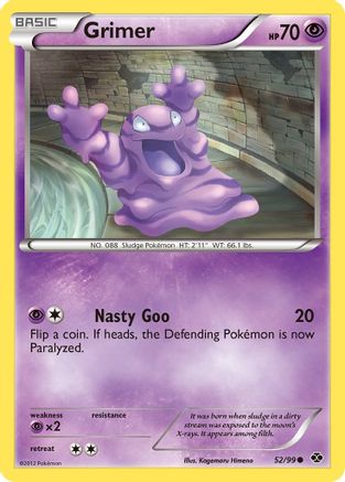 Grimer (052) - ND  - Common