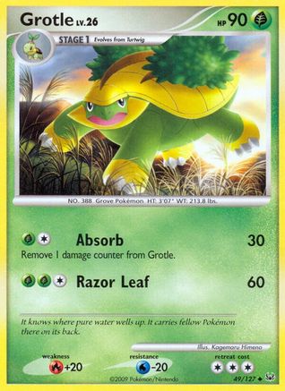 Grotle (049) - P  - Uncommon - Reverse Holofoil