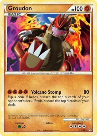 Groudon (006) - COL  - Holo Rare - Reverse Holofoil
