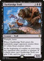 Clackbridge Troll (ELD-084) - rare