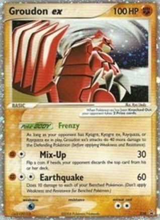 Groudon ex (038/40) - NP  - Promo - Holofoil