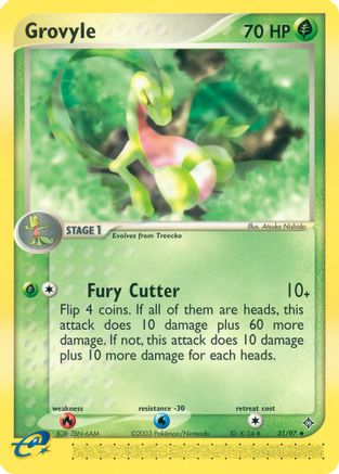 Grovyle (031) - D  - Uncommon