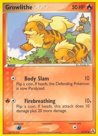 Growlithe (055/92) - LM  - Common