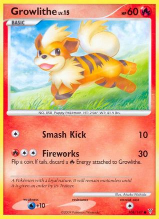 Growlithe (108) - SV  - Common