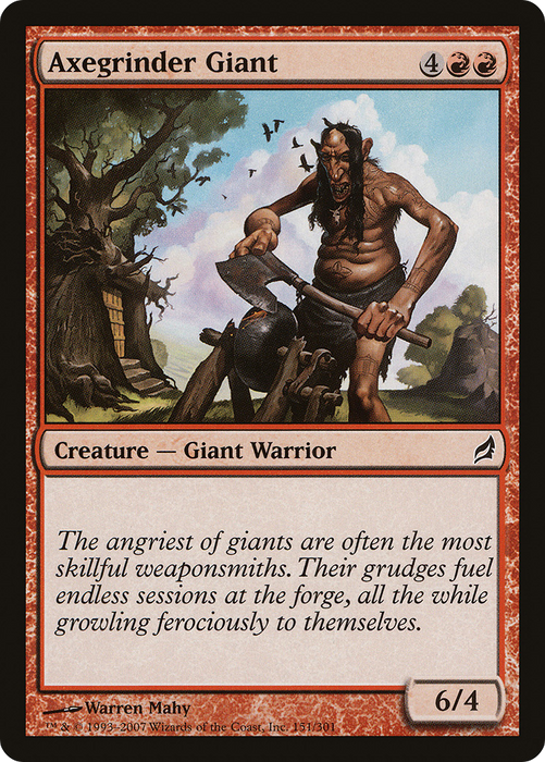 Axegrinder Giant (LRW-151) - common - Foil