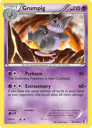 Grumpig (060) - BC  - Rare