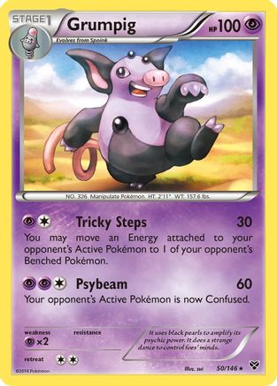 Grumpig (050) - XBS  - Rare