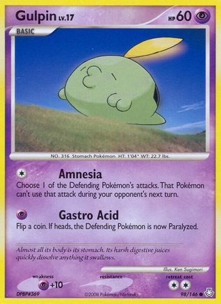 Gulpin (098) - LA  - Common