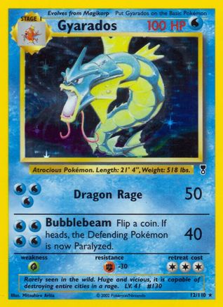 Gyarados (012) - LC  - Holo Rare - Holofoil