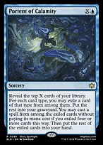 Portent of Calamity (BLB-066) - rare - Foil