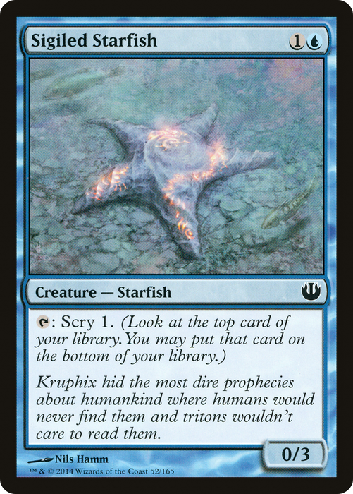 Sigiled Starfish (JOU-052) - common - Foil