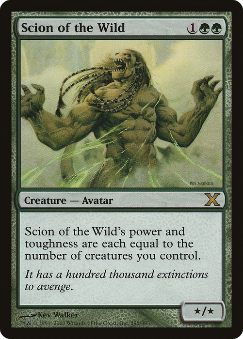 Scion of the Wild (10E-295) - rare