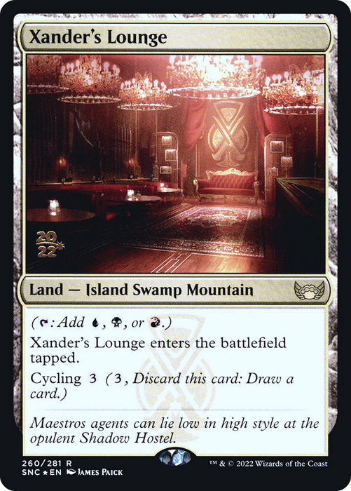 Xander's Lounge (PRE-260S) - rare - Foil