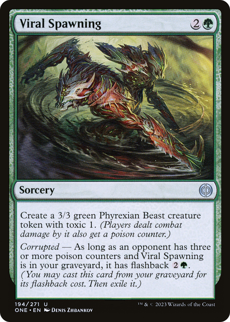Viral Spawning (ONE-194) - uncommon - Foil