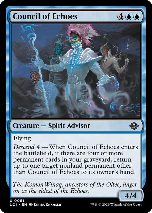 Council of Echoes (LCI-051) - uncommon - Foil