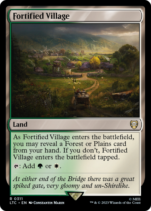 Fortified Village (LTC-311) - rare
