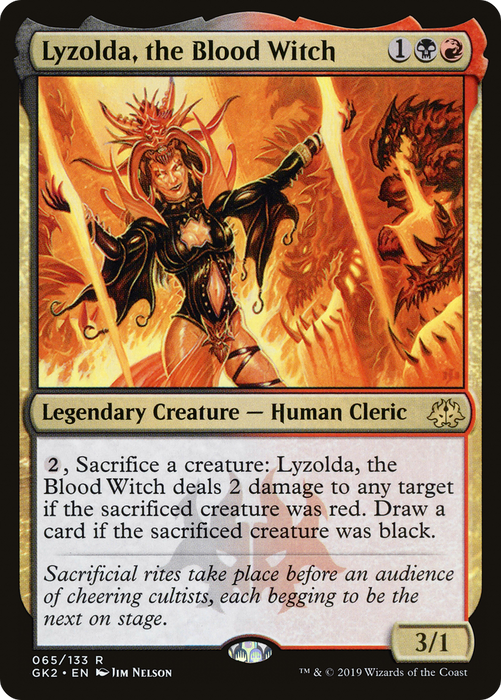 Lyzolda, the Blood Witch (GK2-065) - rare