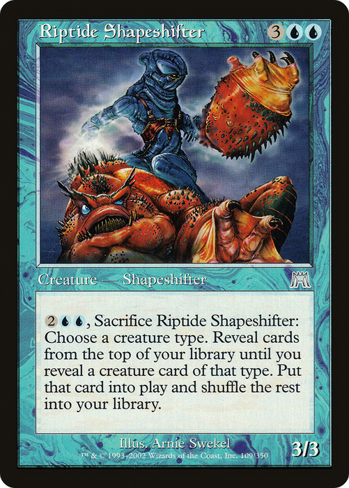 Riptide Shapeshifter (ONS-109) - uncommon - Foil