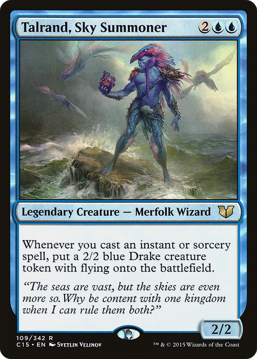 Talrand, Sky Summoner (C15-109) - rare