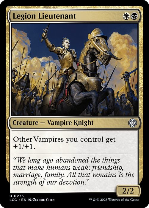 Legion Lieutenant (LCC-275) - uncommon