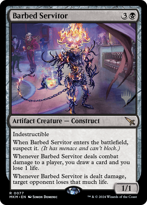 Barbed Servitor (PPMKM-77P) - rare