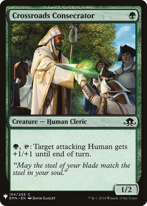 Crossroads Consecrator (LIST-EMN-154) - common