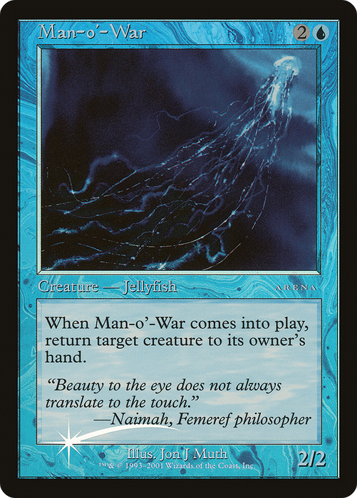 Man-o'-War (ARENA-002) - rare - Foil