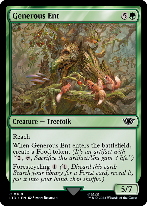 Generous Ent (LTR-169) - common - Foil