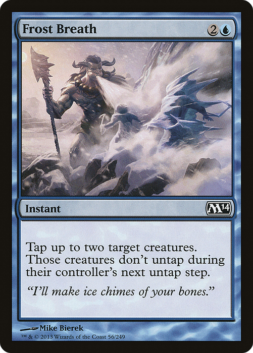 Frost Breath (M14-056) - common - Foil