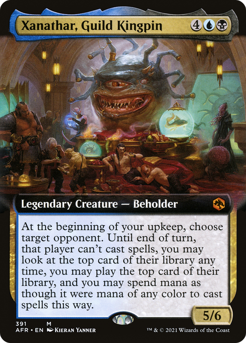 Xanathar, Guild Kingpin (AFR-391) - mythic: (Extended Art) - Foil