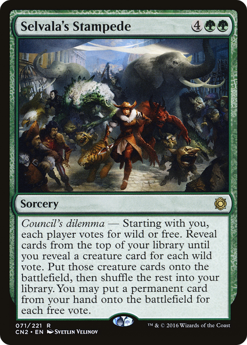 Selvala's Stampede (CN2-071) - rare