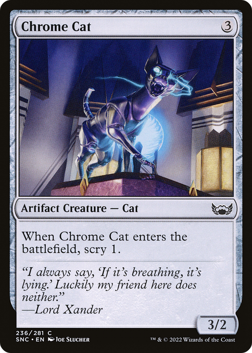 Chrome Cat (SNC-236) - common