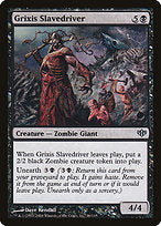Grixis Slavedriver (CON-046) - uncommon