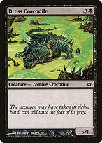 Dross Crocodile (5DN-047) - common - Foil
