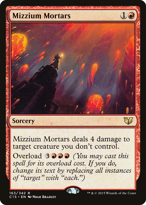 Mizzium Mortars (C15-163) - rare