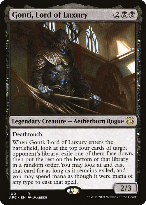 Gonti, Lord of Luxury (AFC-100) - rare