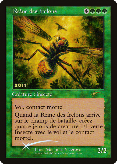 Hornet Queen (30A-P-019) - rare - Foil