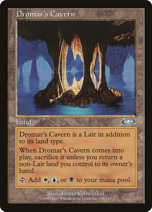 Dromar's Cavern (PLS-138) - uncommon - Foil